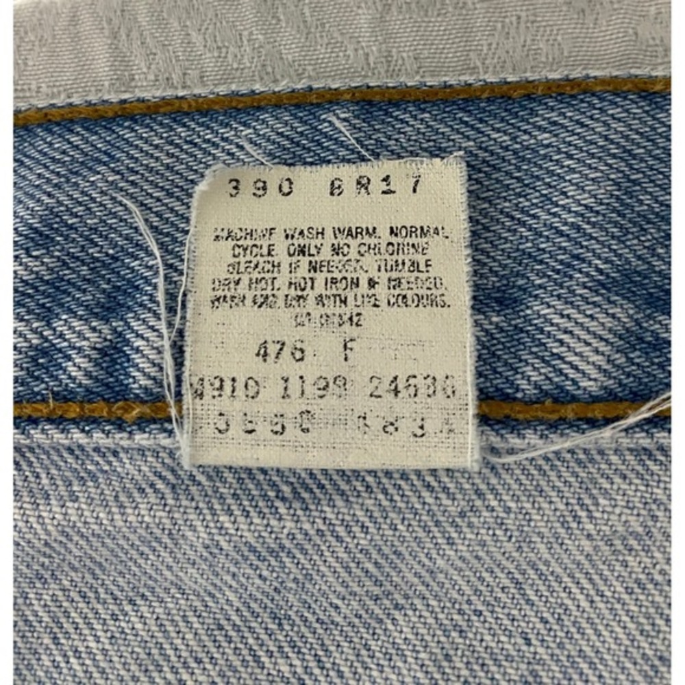 Vintage‎ Y2K Levis 550 Relaxed Fit Jeans Mens 36×30 Light Wash Denim Pants - Picture 5 of 10